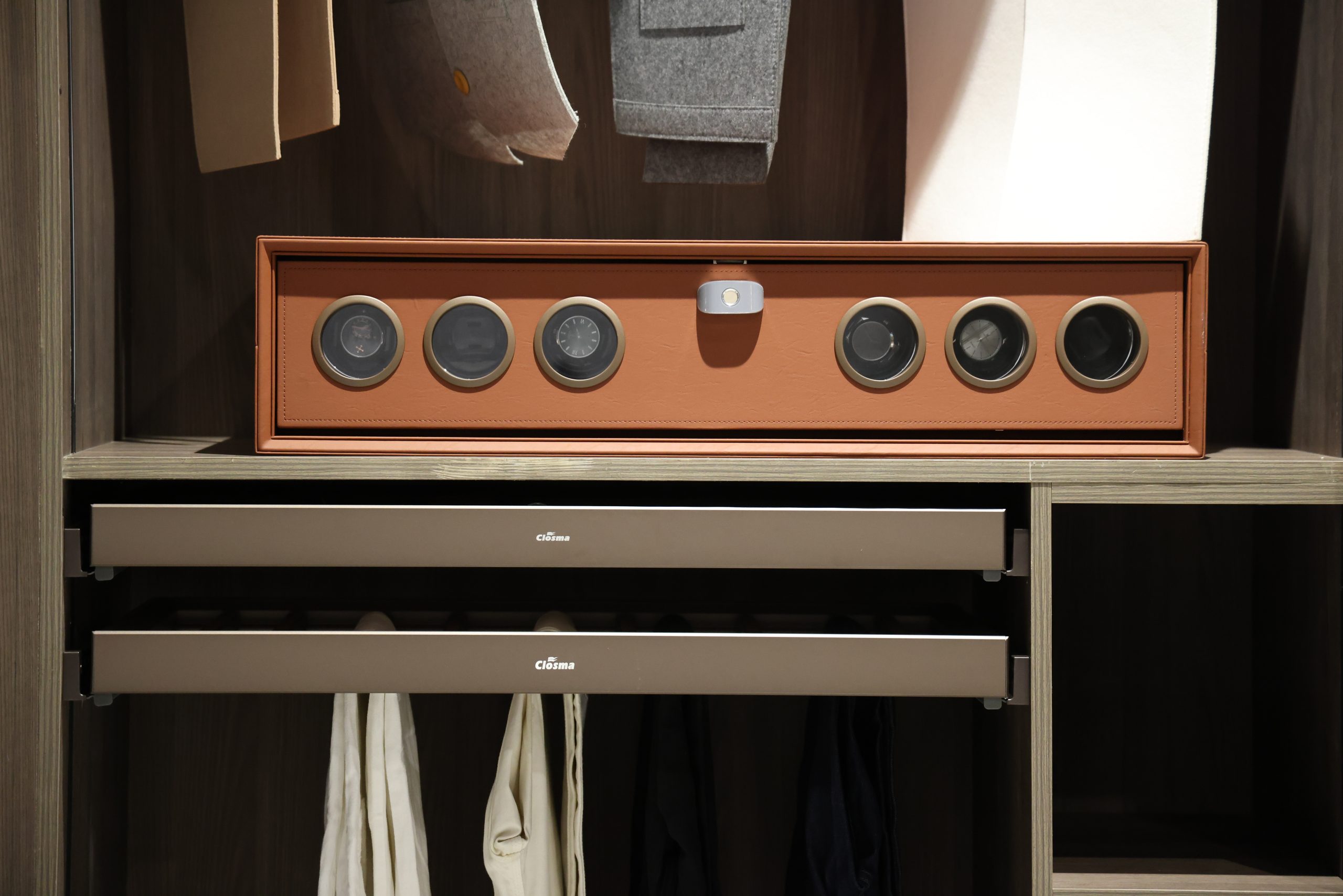 Watch Winder With Round & Square Glass Window
