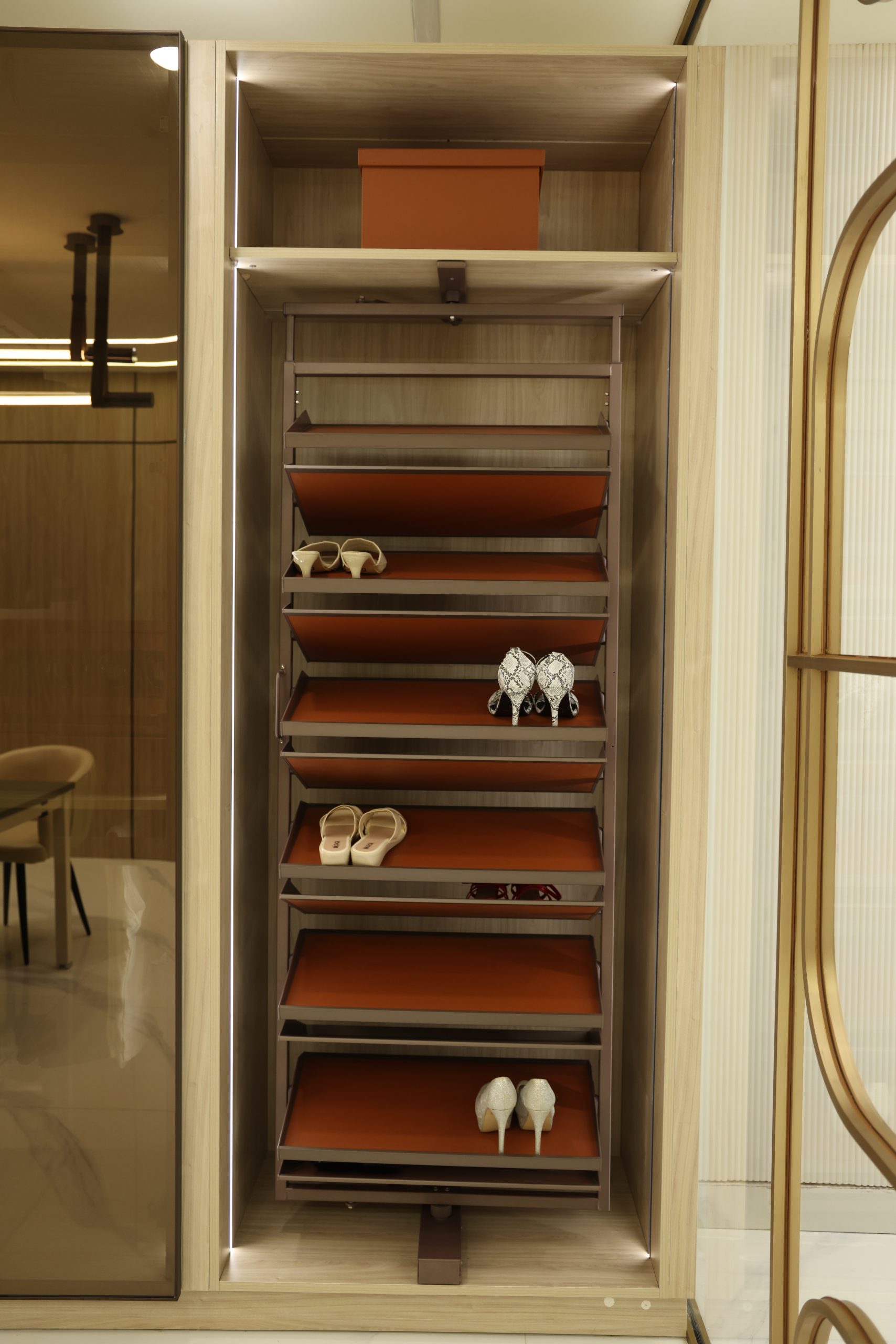 360 Rotable Multilayer Shoe Rack